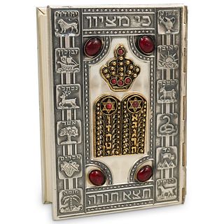 Judaica Silver Plated Prayer Book