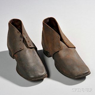 Civil War-era Jefferson-style Bootees
