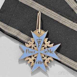 Pour Le Merite Order with Ribbon