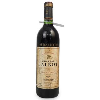 1979 Chateau Talbot Saint Julien Red Wine Bottle