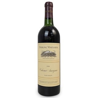 1990 Sterling Vineyards Red Wine Bottle