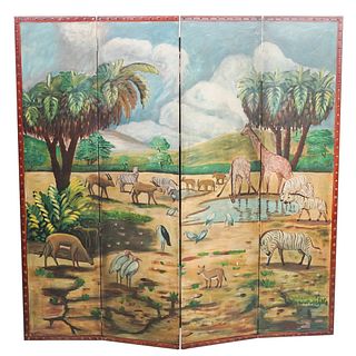 African Themed Screen/Divider