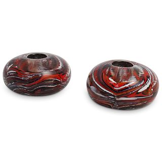 Murano Glass Candle Holders