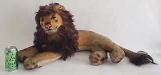 Vintage Steiff Lion, "Leo", Stuffed Animal