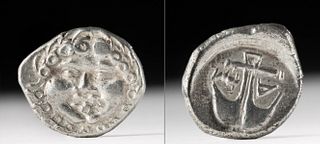 Thrace Apollonia Pontika Silver Reduced Drachm