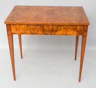 Fine Period One Drawer Biedermeier Table