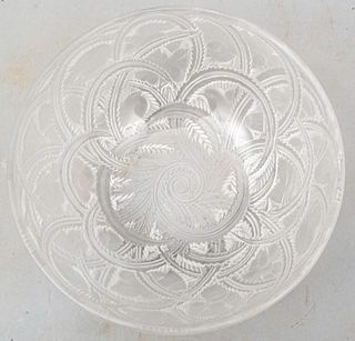 Lalique, "Pinsons" Bowl
