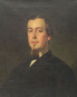 American School, Portrait of a Young Man