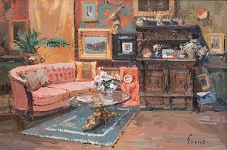 John Everit, "Art Collection Sitting Room"