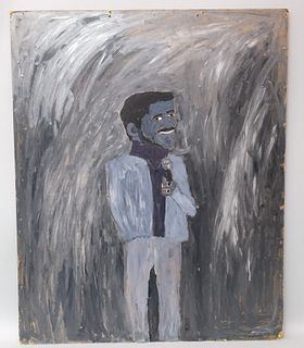 Earl Swanigan, Large Outsider Art Sammy Davis Jr.