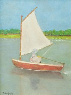 Abraham Pariente, Girl on a Sailboat