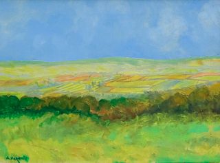 Abraham Pariente, Landscape With Pastures