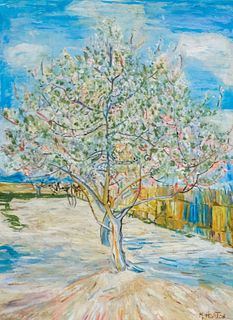 M. Horton, Impressionist Spring Landscape