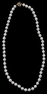 Baroque Cultured Pearl Necklace