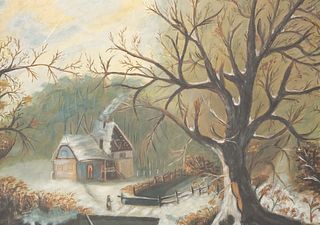 19th Century Winter Landscape