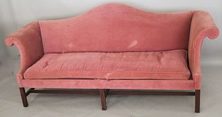 Kittinger Camelback Queen Anne Pink Sofa