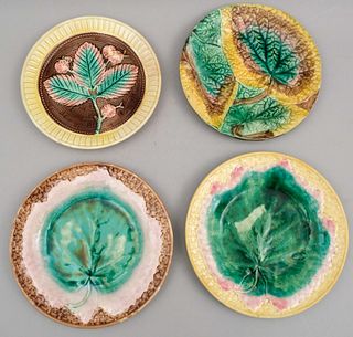 Lot of 4 Etruscan Majolica Dishes