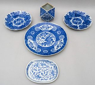 Group of Blue & White Chinese Porcelain