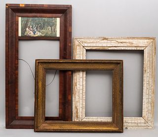 Lot of 3 Frames of Various Sizes and Styles