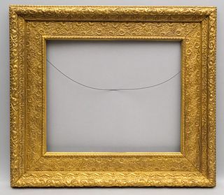 Aesthetic Movement Gilt Frame with Sunflowers