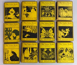 12 Volumes of Beardsley's Yellow Book