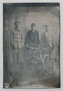 Bicycle Tintype