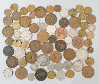 Lot of British Coins, English, Irish Etc.