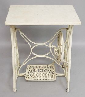 Sewing Machine Table With Marble Top