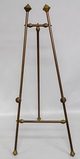 19th Century Wood & Brass Easel