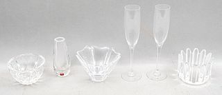 Lot of Orrefors Glass with Others