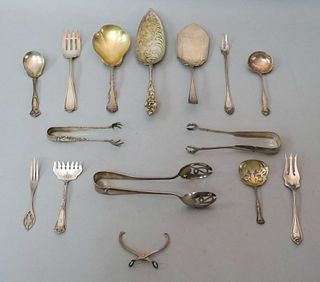 Lot of Sterling Silver Serving Pieces