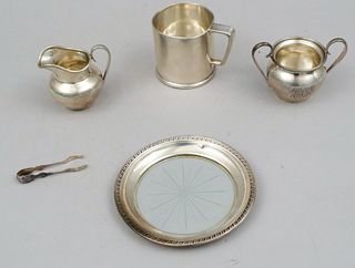 Lot 5 Sterling Silver Table Articles Inc Tiffany