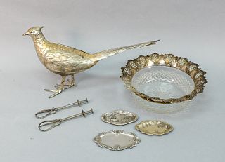 Group of Silverplate Serving Articles