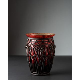 Daum and Louis Majorelle, Art Deco Vase