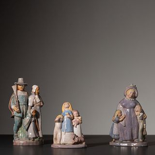 Federal Art Project Ceramic Figures by Edris Eckhardt 