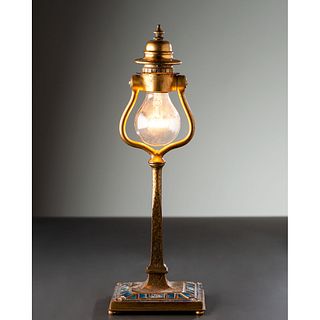 Louis C. Tiffany Furnaces, Art Deco Lamp Base