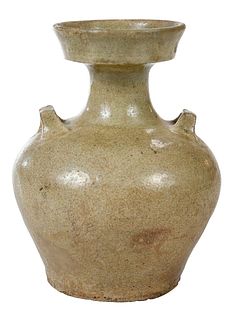 Chinese Yueyao Type Celadon Stoneware Jar