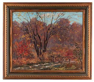Fall Landscape by Ruth Anderson 