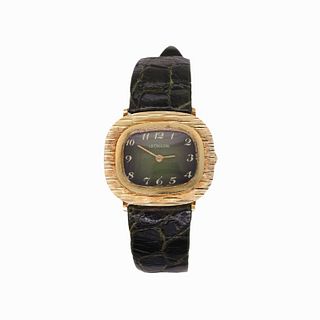 Le Coultre 14K Watch Leather Band