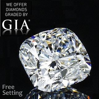 4.03 ct, E/VS1, Cushion Brilliant cut GIA Graded Diamond. Appraised Value: $274,000 