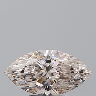 2.01 ct, Natural Light Pinkish Brown Color, VVS1, TYPE IIA Marquise cut Diamond (GIA Graded), Appraised Value: $98,400 