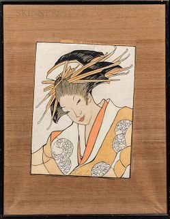 Bertha Lum (California, 1869-1954) Geisha