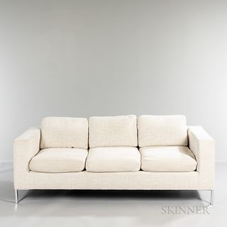 Knoll-style Square-arm Sofa