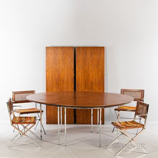 Architect-designed Dining Table and Nine Chairs