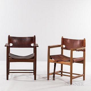 Saddle Leather Armchairs