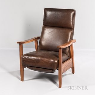 Mid-century Design Reclining Lounge Chair