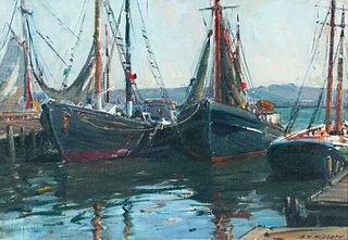 Aldro Thompson Hibbard (1886-1972), Gloucester Boats