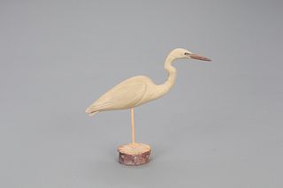Miniature American Egret, William Gibian (b. 1946)