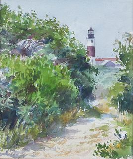 Gary David Hoffman (b. 1947), Sankaty Head Lighthouse