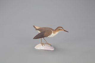 Decorative Spotted Sandpiper, Wendell Gilley (1904-1983)